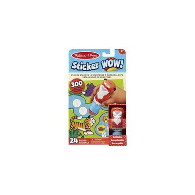 Spin Master Melissa & Doug - Sticker WOW! Tiger Aufkleberstempel & Block, Basteln Spin Master Melissa & Doug - Sticker WOW! Tiger Aufkleberstempel & Block, Basteln