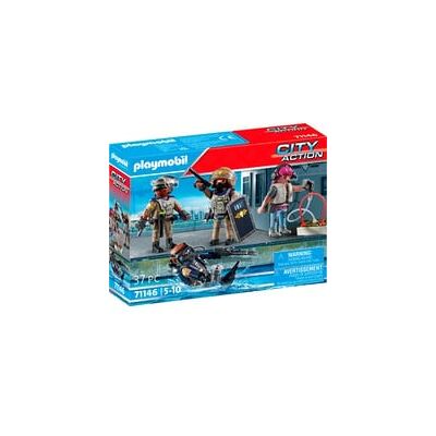 PLAYMOBIL 71146 City Action SWAT-Figurenset, Konstruktionsspielzeug PLAYMOBIL 71146 City Action SWAT-Figurenset, Konstruktionsspielzeug