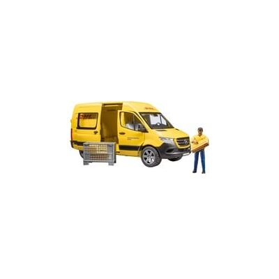 Bruder MB Sprinter DHL mit Fahrer, Modellfahrzeug Bruder MB Sprinter DHL mit Fahrer, Modellfahrzeug