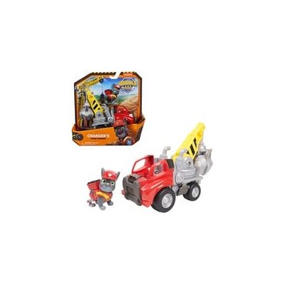 Spin Master Rubble & Crew - Kran-Baufahrzeug mit Charger-Figur, Spielfahrzeug Spin Master Rubble & Crew - Kran-Baufahrzeug mit Charger-Figur, Spielfahrzeug