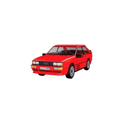 Cobi Audi Quattro 1980, Konstruktionsspielzeug Cobi Audi Quattro 1980, Konstruktionsspielzeug