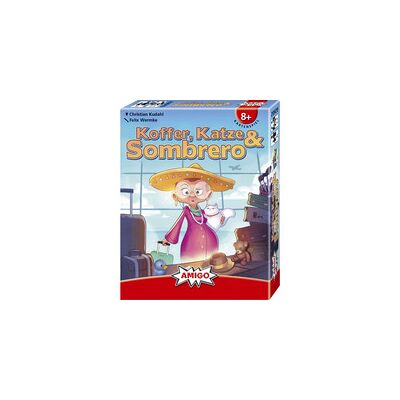 Amigo Koffer, Katze & Sombrero, Kartenspiel Amigo Koffer, Katze & Sombrero, Kartenspiel