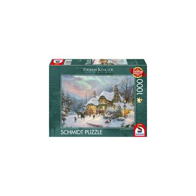 Schmidt Spiele Thomas Kinkade Studios: Santas Nacht bevor Weihnachten, Puzzle Schmidt Spiele Thomas Kinkade Studios: Santas Nacht bevor Weihnachten, Puzzle