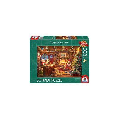 Schmidt Spiele Thomas Kinkade Studios: Santa prüft die Wunschliste, Puzzle Schmidt Spiele Thomas Kinkade Studios: Santa prüft die Wunschliste, Puzzle