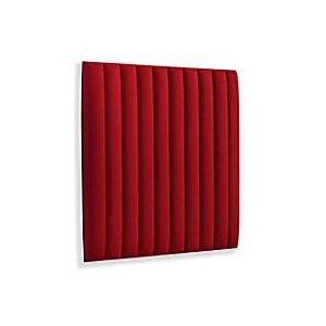 Silentec Wandpaneele m. Magnetbefestigung, B 604 x T 604 x H 47 mm, versch. Stripes-Design, feuerrot