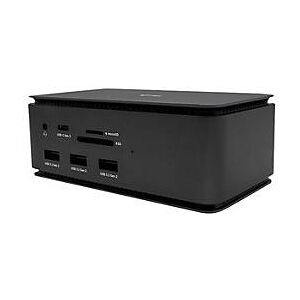 i-Tec USB4 Metal Docking station Dual 4K HDMI DP + Power Delivery - Dockingstation - USB4 / Thunderbolt 4 - HDMI, DP - 1GbE - Europa