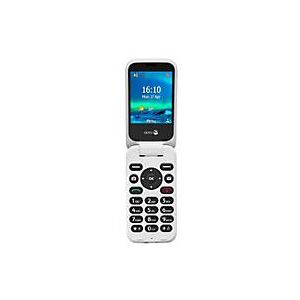 DORO 6820 - 4G Feature Phone - microSD slot - 320 x 240 Pixel - rear camera 2 MP - Schwarz, weiß