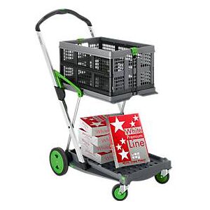 Klappmobil CLAX® inkl. Klappbox, 46 l + Papier White Premium Line A4, 5 x 500 Blatt GRATIS