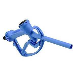 Handzapfpistole für CEMO CUBE AdBlue®-Tankanlagen/AdBlue®-Kurbelpumpen, Gehäuse aus PA6, blau/weiss