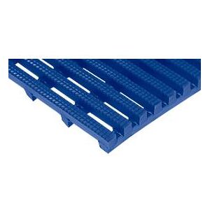 Arbeitsplatzmatte Yoga Roll®, 600 mm breit, blau