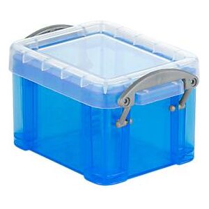 Really Useful Box Box, Kunststoff, transparent blau, 3 l