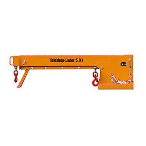 Bauer Teleskoplader KTH 5,0, 250 kg, orange lackiert