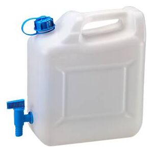 Wasser-Kanister ECO, mit Hahn, 10 l, natur