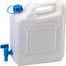 Wasser-Kanister ECO, mit Hahn, 10 l, natur