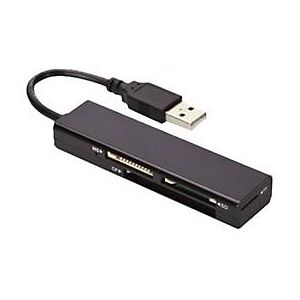 Ednet USB 2.0 Multi Card Reader - Kartenleser - USB 2.0
