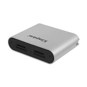 Kingston Workflow - Kartenleser (microSDHC UHS-I, microSDXC UHS-I, microSDHC UHS-II, microSDXC UHS-II) - USB-C 3.2 Gen 1