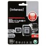 Intenso - Flash-Speicherkarte (microSDHC/SD-Adapter inbegriffen) - 16 GB - UHS Class 1 / Class10 - microSDHC UHS-I