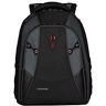 Laptop Rucksack Wenger Mythos, 27 l, für Laptops bis 16", Laptopfach, Organizer, Quick-Case, L 260 x B 370 x H 470 mm, Polyester, grau