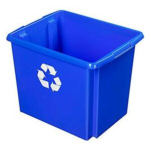 Recycle-Box Sunware Nesta, 45 l, L 455 x B 360 x H 360 mm, blau