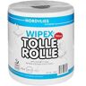 Putztuchrolle Wipex Tolle Rolle , 2-lagig, weiss, 447 Blatt pro Rolle, 6 Rollen je Karton