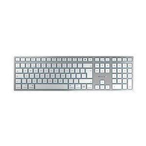 CHERRY KW 9100 SLIM - Tastatur - kabellos - 2.4 GHz, Bluetooth 4.0 - QWERTZ - Deutsch