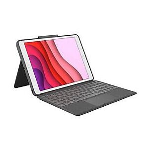 Logitech Combo Touch - Tastatur und Foliohülle - mit Trackpad - QWERTZ - Schweiz - Graphite