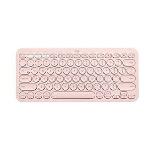 Logitech K380 Multi-Device Bluetooth Keyboard - Tastatur - kabellos - Bluetooth 3.0 - Deutsch - rosé