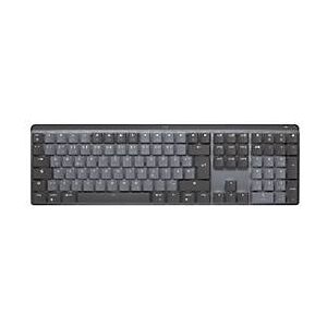 Logitech Master Series MX Mechanical - Tastatur - hinterleuchtet - kabellos - Bluetooth LE - QWERTZ