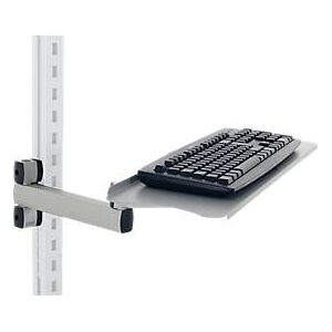 Rocholz Tastatur- und Mausablage mit Gelenkarm System Flex, höhenverstellbar