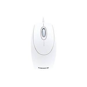 CHERRY WheelMouse M-5400 - Maus - PS/2, USB - Weiß/Grau