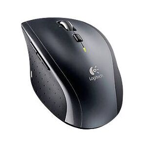 Logitech Funkmaus Marathon M705, für Rechtshänder, ergonomisch, 7 Tasten & Scrollrad,1000 dpi, bis 10 m, inkl. Unifying-Empfänger & Batterien, schwarz