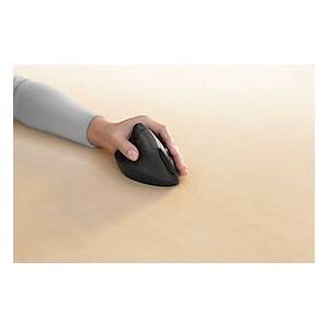 Logitech Lift for Business Maus, ergonomisch, für Linkshänder, 4000 dpi, 10 m Reichweite, graphit