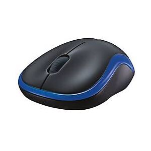 Logitech M185 - Maus - 2.4 GHz - Blau