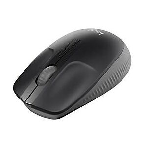 Logitech M190 - Maus - holzkohlefarben