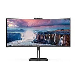 AOC Value-line CU34V5CW/BK - V5 series - LED-Monitor - gebogen - 86.4 cm (34