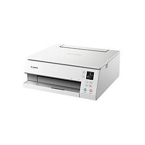 Tintenstrahl-Multifunktionsdrucker Canon PIXMA TS6351a, 3-in-1, USB/WLAN, Auto-Duplex/Mobildruck, bis A4, inkl. 5 CMYK-Patronen, weiss