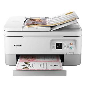 Tintenstrahl-Multifunktionsdrucker Canon PIXMA TS7451a, 3-in-1, USB/WLAN/Cloud, Auto-Duplex/Mobildruck, ADF, bis A4, inkl. 2 FINE-Tintenköpfe, weiss