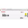 Original Canon Toner 069H Y, Einzelpack, gelb