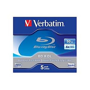 Verbatim - BD-R DL x 5 - 50 GB - Speichermedium