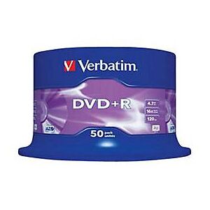 Verbatim - DVD+R x 50 - 4.7 GB - Speichermedium