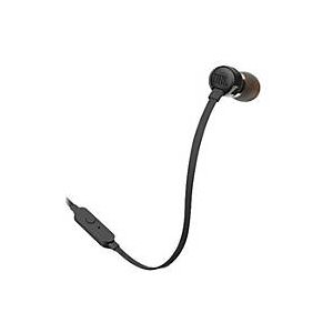 Harman International JBL T110 - Ohrhörer mit Mikrofon - im Ohr - kabelgebunden - 3,5 mm Stecker - Schwarz