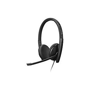 Lenovo - VoIP-Hörer - On-Ear - kabelgebunden - USB-C - Schwarz