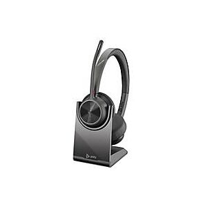 Poly Voyager 4320-M - Voyager 4300 UC series - Headset - On-Ear - Bluetooth - kabellos, kabelgebunden