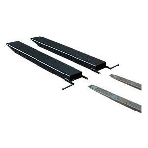 Bauer Gabelverlängerung für Flurförderzeuge, offene Ausführung, L 1600 x B 120 x 50 mm, schwarz