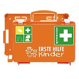 Soehngen Erste Hilfe Koffer Quick-CD Kindergarten, inkl. Wandhalterung, f. Kitas