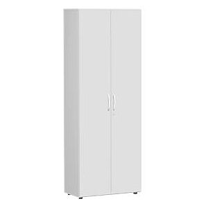 Aktenschrank PALENQUE, 6 OH, abschliessbar, B 800 x T 420 x H 2160 mm, lichtgrau