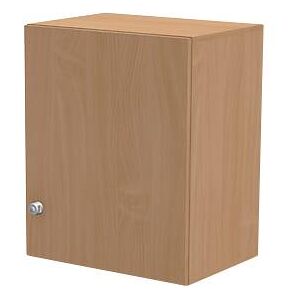 Schäfer Shop Genius Aufsatzschrank TETRIS WALL, 2 Ordnerhöhen, Türanschlag rechts, B 600 x T 440 x H 740 mm,