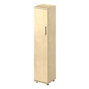 Schäfer Shop Genius Flügeltürenschrank TETRIS WOOD, 5 OH, B 400 x T 421 x H 1910 mm, Höhe inkl. Gleiter, Tür links