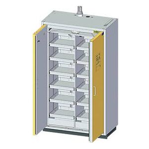 Dueperthal Sicherheitsschrank mit Flügeltürtechnik und Auszugsböden H/B (mm): 2085/1194
