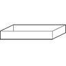 Bodenauffangwanne Abz für asecos Sicherheitsschränke der Q30, Q90 und S90 Serie, Polypropylen, grau, B 749 x T 505 x H 107 mm, 22 l